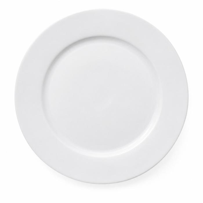 Assiette blanche porcelaine 26.5cm - vue 1